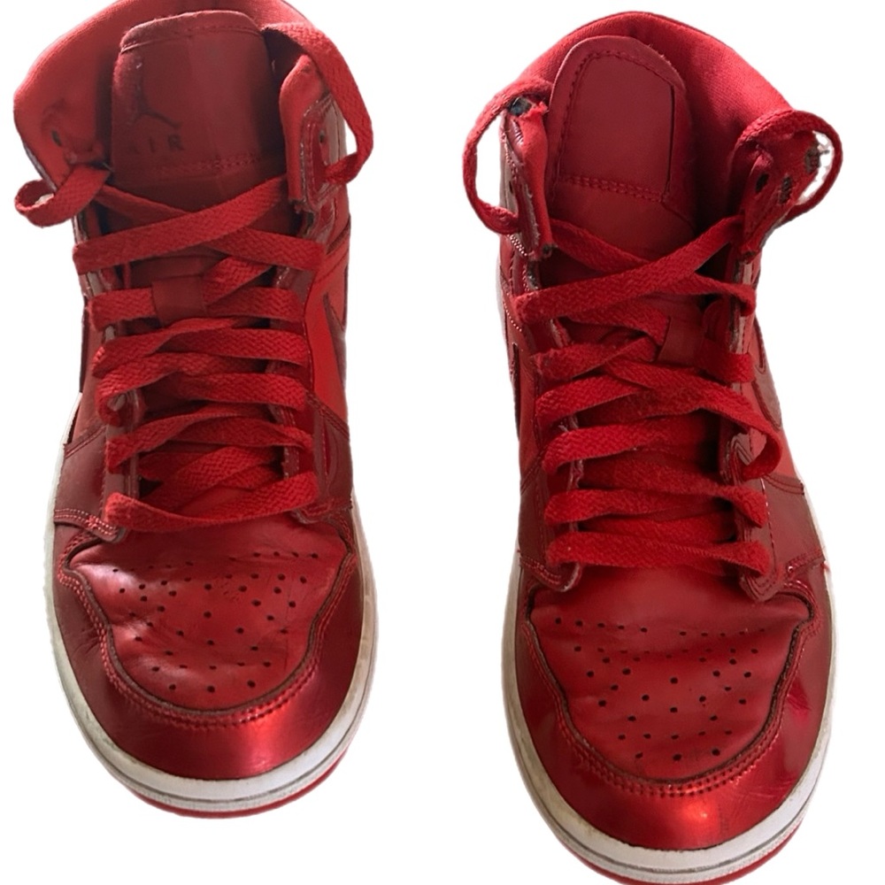 Red Nike Jordan’s